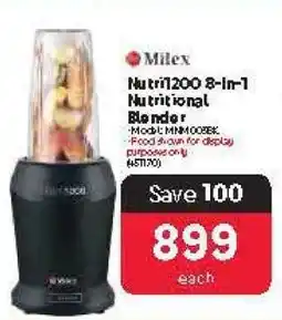 Makro Milex Nutri1200 8-in-1 Nutritional Blender offer