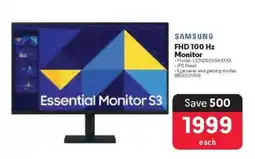 Makro Samsung FHD 100 Hz Monitor offer