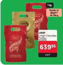 Makro LINDT Lindor Chocolate Truffles offer