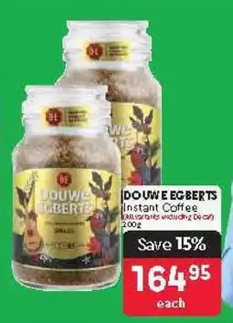Makro Douwe Egberts Instant Coffee offer