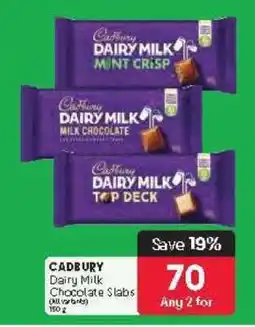 Makro Cadbury Dairy Milk Chocolate Slabs offer