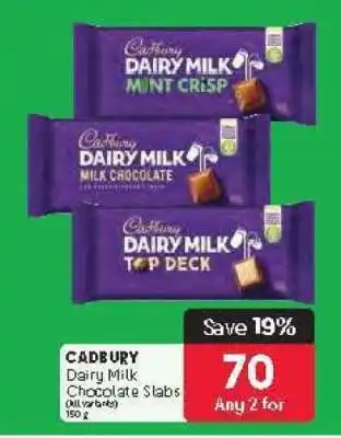 Makro Cadbury Dairy Milk Chocolate Slabs offer