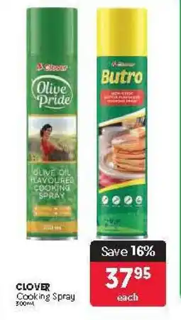 Makro CLOVER Cooking Spray offer