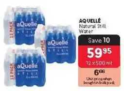 Makro AQUELLÉ Natural Still Water offer
