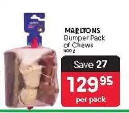 Makro Marltons Bumper Pack of Chews offer