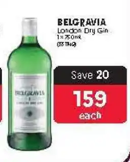 Makro Belgravia London Dry Gin offer