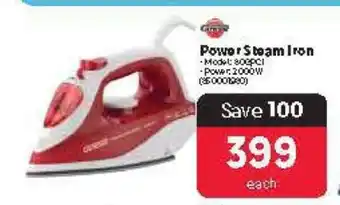 Makro Power Steam Iron offer