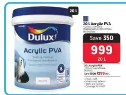 Makro Dulux 20 L Acrylic PVA offer