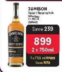 Makro Jameson Select Reserve Irish Whiskey offer