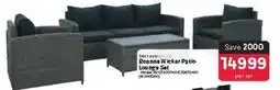 Makro Roanna Wicker Patio Lounge Set offer
