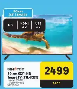 Makro SINOTEC 80 cm (32) HD Smart TV (STL-32S1) offer