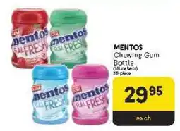 Makro MENTOS Chewing Gum Bottle offer