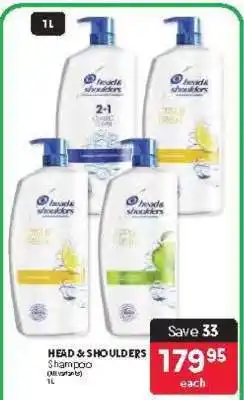 Makro HEAD & SHOULDERS Shampoo offer