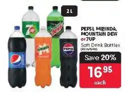 Makro PEPSI, MIRINDA, MOUNTAIN DEW or 7UP offer