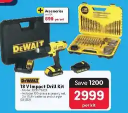 Makro 18 V Impact Drill Kit offer