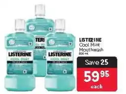 Makro Listerine Cool Mint Mouthwash offer