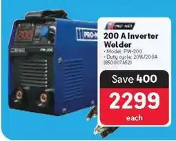Makro 200 A Inverter Welder offer