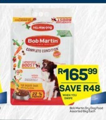 Pick n Pay Bob Martin Dry Dog Food 6kg offer