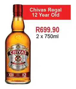 Johnny's Liquor Hypermarket Chivas Regal 12 Year Old offer