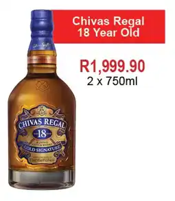 Johnny's Liquor Hypermarket Chivas Regal 18 Year Old offer