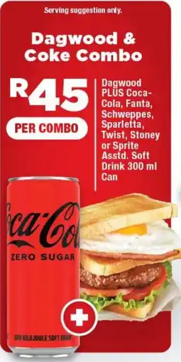 OK Express Dagwood & Coke Combo offer