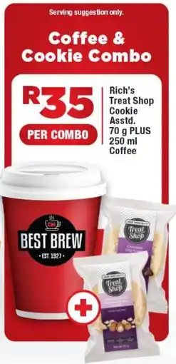 Coffee & Cookie Combo