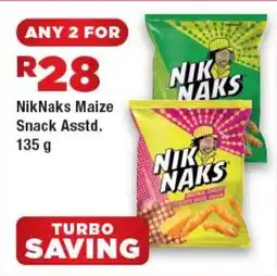 OK Express NikNaks Maize Snack Asstd. offer