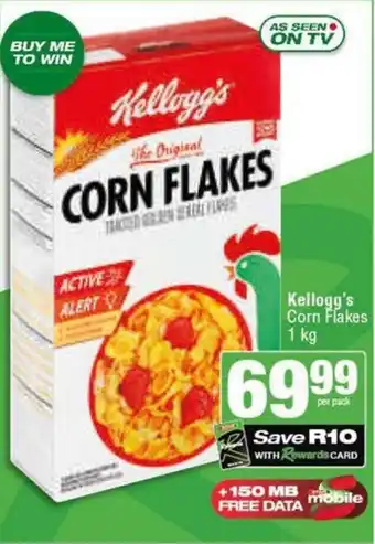 KwikSpar Kellogg's Corn Flakes offer