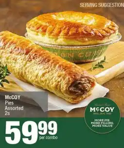 KwikSpar McCOY Pies Assorted offer