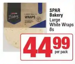 KwikSpar SPAR Bakery Large White Wraps offer