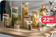 PEP Bamboo Glass Canisters-200ml offer