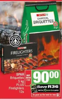 KwikSpar SPAR Briquettes PLUS Firelighters offer