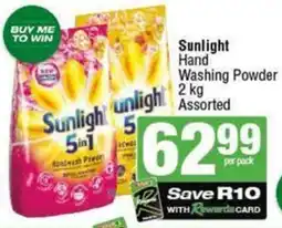 KwikSpar Sunlight Hand Washing Powder offer