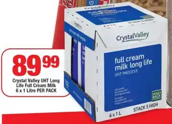OK Foods Crystal Valley UHT Long Life Full Cream Milk offer
