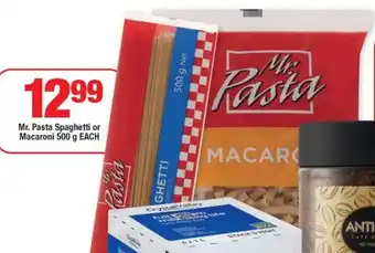 OK Foods Mr. Pasta Spaghetti or Macaroni offer