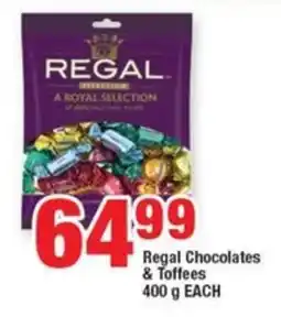 OK Foods Regal Chocolates & Toffees offer