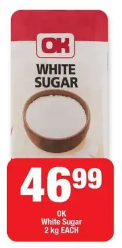 OK Foods OK White Sugar offer
