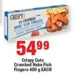 OK Foods Crispy Cuts Crumbed Hake Fish Fingers offer