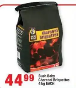 OK Foods Bush Baby Charcoal Briquettes offer
