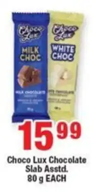 OK Foods Choco Lux Chocolate Slab Asstd. offer