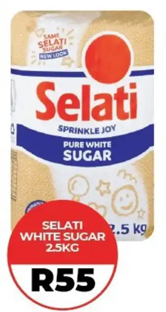 1UP Selati white sugar offer