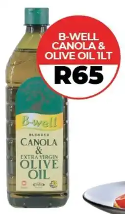 1UP B-well canola & olive oil offer