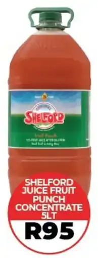 1UP Shelford juice fruit punch concentrate offer