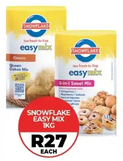 1UP Snowflake easy mix offer