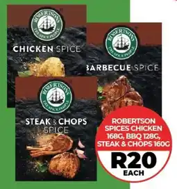 1UP Robertson spices chicken, bbq, steak & chops offer