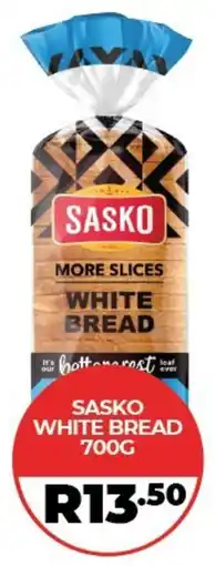 1UP Sasko more slices white bread offer