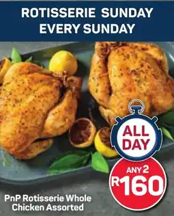 Pick n Pay PnP Rotisserie Whole Chicken Assorted offer