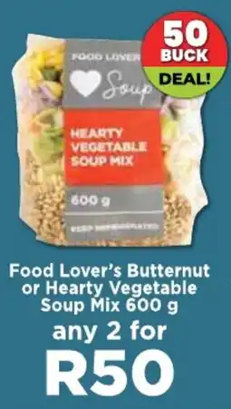 Food Lover's Market Food Lover's Butternut or Hearty Vegetable Soup Mix offer