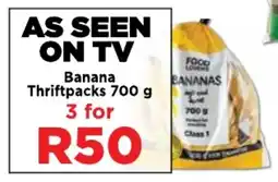 Food Lover's Market Banana Thriftpacks offer