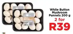 Food Lover's Market White Button Mushroom Punnets offer